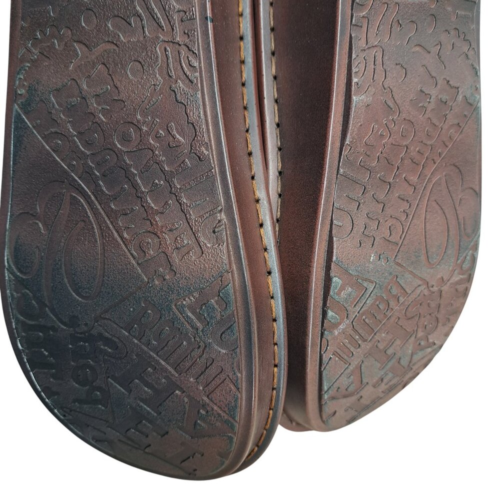 Spring Step Lollipop Patchwork Leather Clogs Slid… - image 8